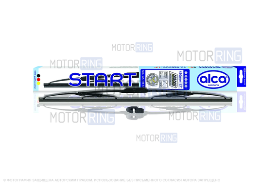 Щетка стеклоочистителя каркасная Alca START 20 дюймов (50см)