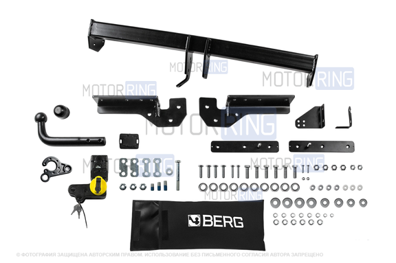 Фаркоп Berg F.0213.003 с шаром типа VM (1500кг) для Exeed RX с 2023 г.в.