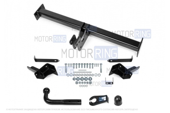 Фаркоп Berg F.0913.001 с шаром типа A (1500кг) для Chery Tiggo 8, Tiggo 8 Pro, Tiggo 8 Pro Max с 2020 г.в., Xcite X-Cross 8 с 2024 г.в.