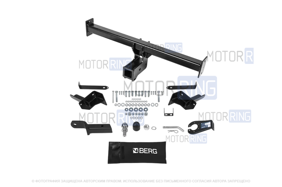 Фаркоп Berg F.0913.002 с шаром типа E (1500кг) для Chery Tiggo 8, Tiggo 8 Pro, Tiggo 8 Pro Max с 2020 г.в., Xcite X-Cross 8 с 2024 г.в.