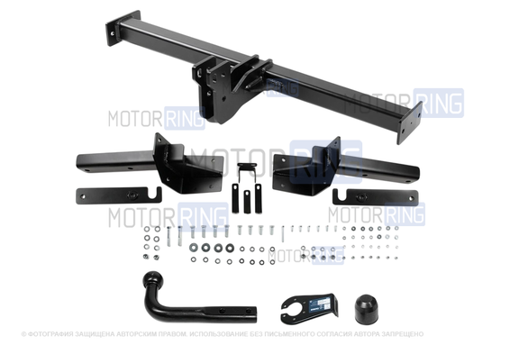 Фаркоп Berg F.0919.001 с шаром типа A (1500кг) для Jetour X70 Plus, X90 Plus с 2023 г.в.