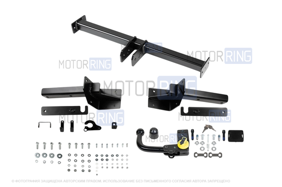 Фаркоп Berg F.0919.003 с шаром типа VM (1500кг) для Jetour X70 Plus, X90 Plus с 2023 г.в.