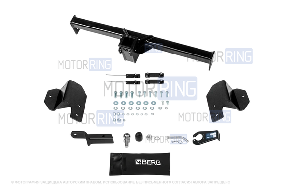Фаркоп Berg F.1013.002 с шаром типа E (1200кг) для Chevrolet Tracker с 2021 г.в.