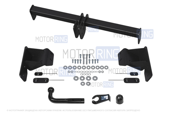 Фаркоп Berg F.1014.001 с шаром типа A (1200кг) для Chevrolet Onix SE с 2023 г.в.