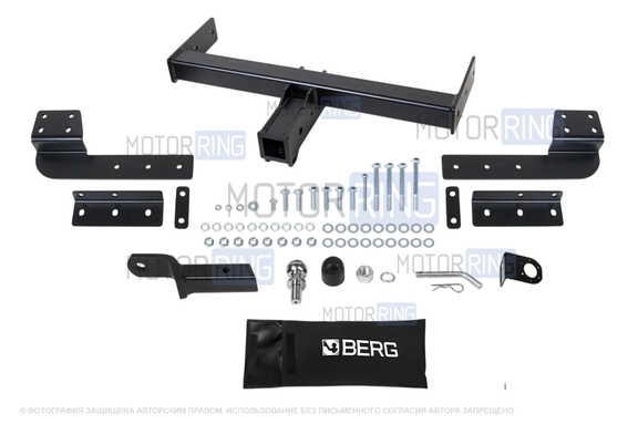 Фаркоп Berg F.1814.002 с шаром типа E (2700кг) для Ford Transit c 2014 г.в.