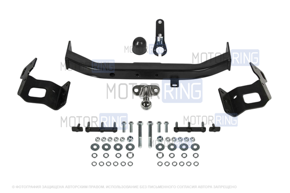 Фаркоп Berg F.4015.002 с шаром типа F (2000кг) для Mitsubishi Pajero Sport 2007-2020 г.в.