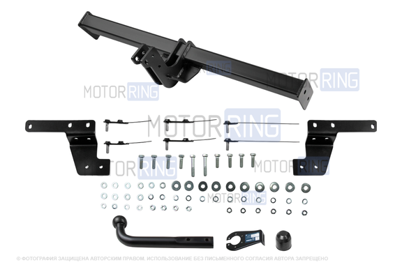 Фаркоп Berg F.4114.001 с шаром типа А (1500кг) для Nissan X-Trail с 2022 г.в.