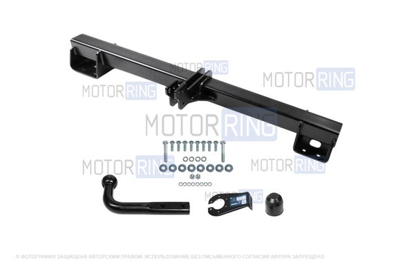 Фаркоп Berg F.5813.001 с шаром типа A (3500кг) для Volkswagen Touareg 2010-2018 г.в., Porshe Cayene 2010-2014 г.в., Audi Q7 2006-2015 г.в.