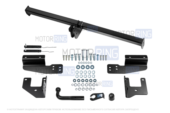 Фаркоп Berg F.9311.001 с шаром типа A (1000кг) для Dongfeng Shine, Shine GS Sport, Shine GS Premium Sport с 2024 г.в.