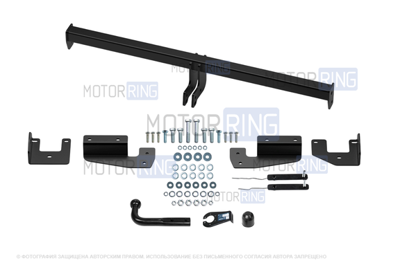 Фаркоп Berg F.9312.001 с шаром типа A (1000кг) для Dongfeng Shine GS Comfort с 2024 г.в.