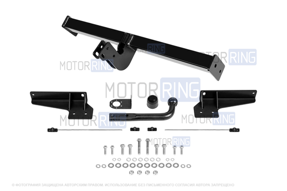 Фаркоп Berg F.9411.002 с шаром типа A (1500кг) для Haval F7, F7x с 2019 г.в.