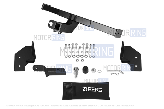 Фаркоп Berg F.9412.002 с шаром типа E (1500кг) для Haval Jolion с 2021 г.в.