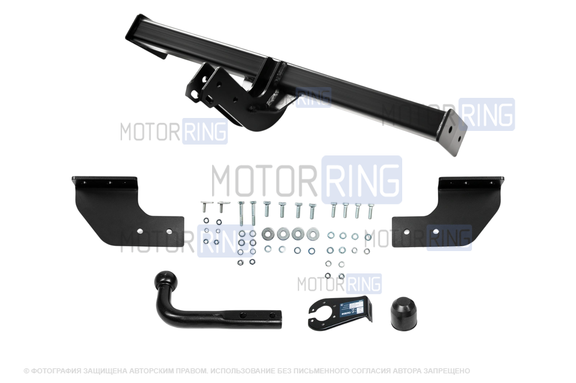 Фаркоп Berg F.9415.001 с шаром типа A (1500кг) для Haval H3 с 2024 г.в.