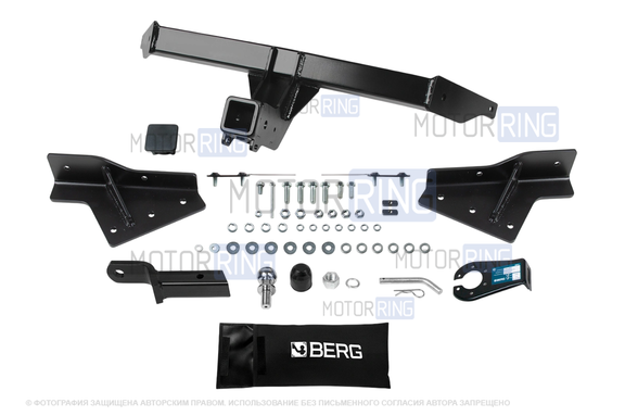 Фаркоп Berg F.9416.002 с шаром типа E (1500кг) для Haval F7 с 2024 г.в.