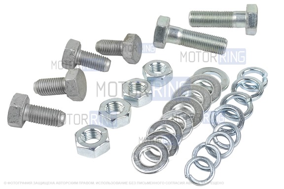 Кронштейн лебедки N-Parts (стационар) для лебедок 6500lbs для Лада 4х4, Нива Легенд