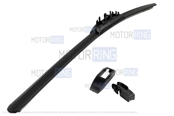 Щетка стеклоочистителя бескаркасная Alca Super Flat 18 дюймов (45см)