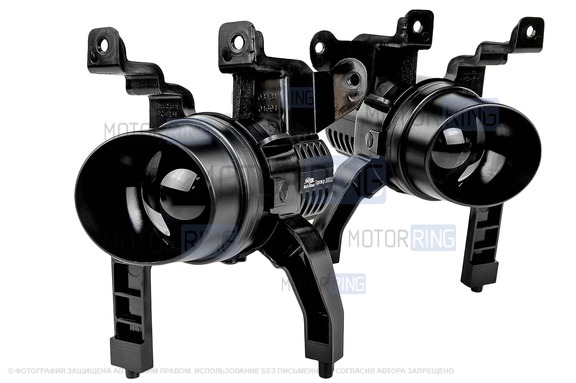 Диодные ПТФ Sal-Man 70W 16000lux (ближний, дальний) для Opel Astra H 2004-2014 г.в., Astra J 2011-2017 г.в., Vectra C 2005-2008 г.в., Zafira B 2005-2014 г.в.