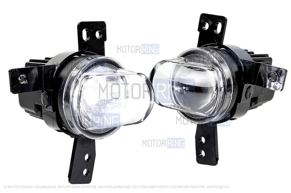 Диодные ПТФ Sal-Man 60W 13000lux для Haval Dargo X 2022-2025 г.в.