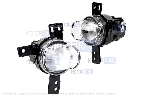 Диодные ПТФ Sal-Man 60W 13000lux для Haval Dargo X 2022-2025 г.в.
