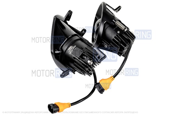 Диодные ПТФ Sal-Man 60W 13000lux для Audi Q7 2005-2015 г.в., A8 2003-2010 г.в., A6 2003-2008 г.в.