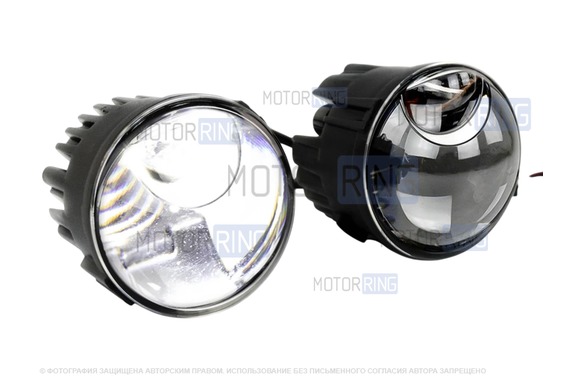 Диодные ПТФ Sal-Man 60W 13000lux для Nissan, Infinity