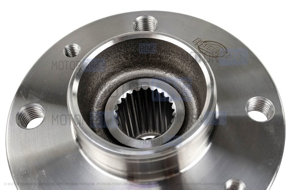 Ступица переднего колеса BYSUN PARTS 23 шлица для Лада Ларгус, Икс Рей, Renault Logan, Sandero