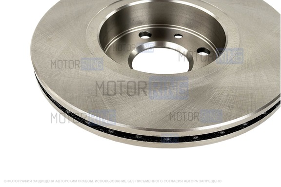 Вентилируемые передние тормозные диски BYSUN PARTS R15 без насечек и перфорации для Лада Веста, Веста NG, Икс Рей, Искра, Ларгус, Ларгус FL, Нива Тревел с 2026 г.в., Renault Logan, Sandero, Megane, Clio, Nissan Micra, Note, Tiida