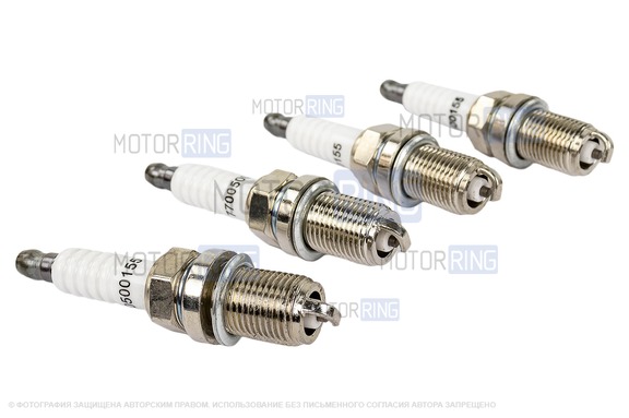 Свечи зажигания BYSUN PARTS под двигатель K4M, F4R для 16 кл Лада Ларгус, Renault