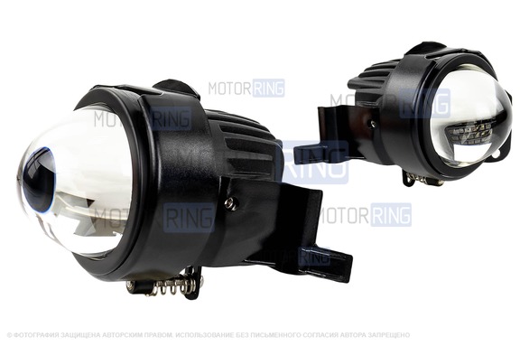 Диодные ПТФ Sal-Man 60W 13000lux для БМВ 3, 5, 6, X3
