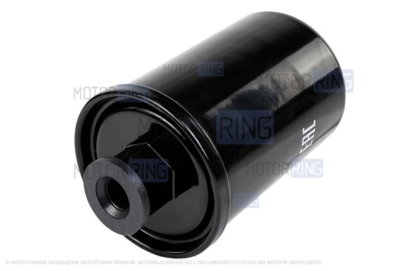 Топливный фильтр NAC на гайках для инжекторных ВАЗ 2104, 2105, 2107, 2108-21099, 2110-2112, 2113-2115, Лада 4х4, Нива Легенд