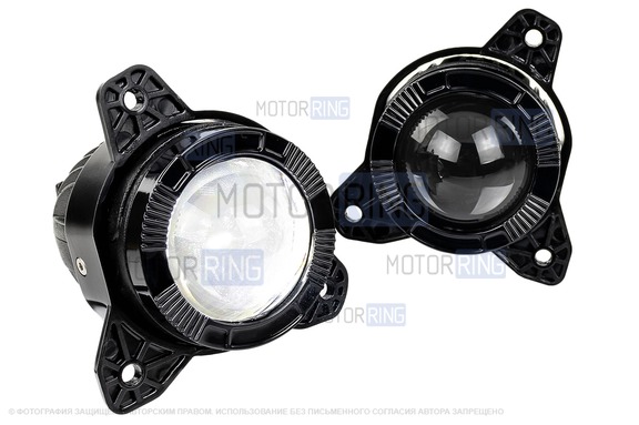 Диодные ПТФ Sal-Man 60W 13000lux для Opel Astra J 2012-2018 г.в.