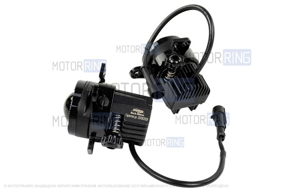Диодные ПТФ Sal-Man 60W 13000lux для GEELY Tugella 2019-2023 г.в.