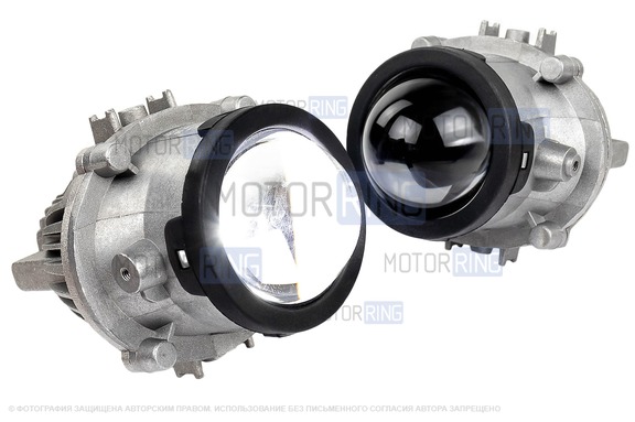 Диодные ПТФ Sal-Man 60W 13000lux для Hyundai, Kia