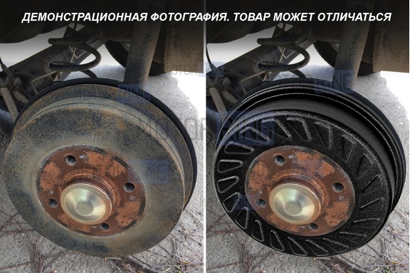 Пластиковые накладки ПластРез на тормозные барабаны для Лада Веста, Икс Рей, Renault Logan 2, Sandero 2