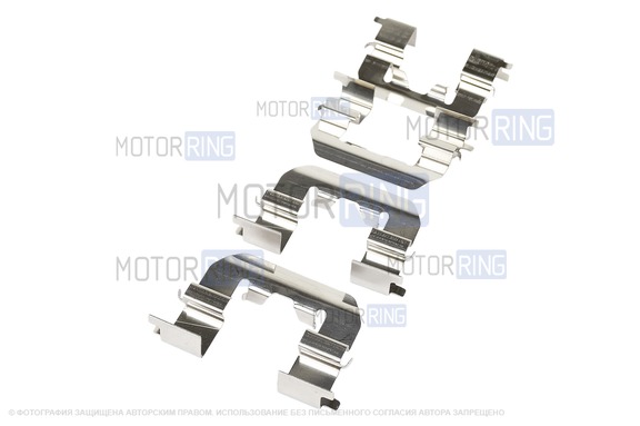 Колодки передние МАВИКО красные для Hyundai Solaris, Elantra, i30, KIA Rio 3, Ceed