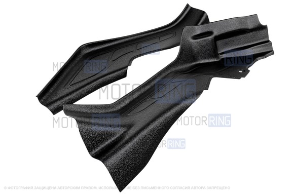 Тоннельные накладки  на ковролин ПластРез для Лада Ларгус, Renault Logan, Sandero, Duster, Nissan Almera G15, Terrano