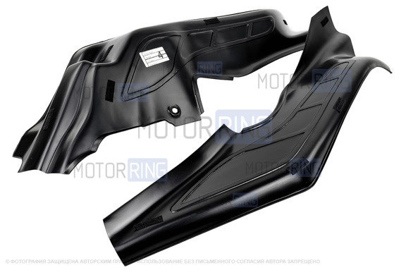Тоннельные накладки  на ковролин ПластРез для Лада Ларгус, Renault Logan, Sandero, Duster, Nissan Almera G15, Terrano