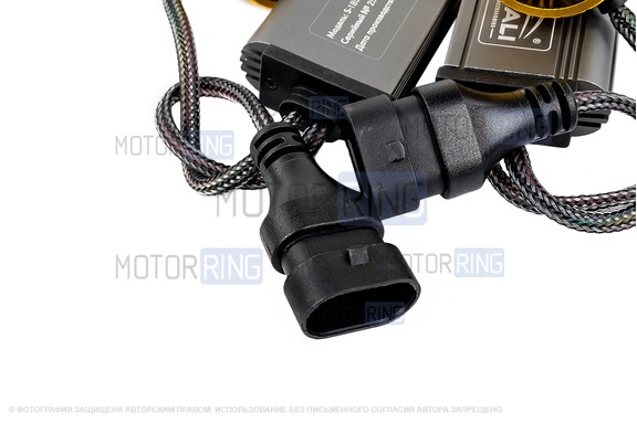 Светодиодные лампы SEM-ALI S-185 180W с цоколем HB4 (9006) 50000lux, 6000K