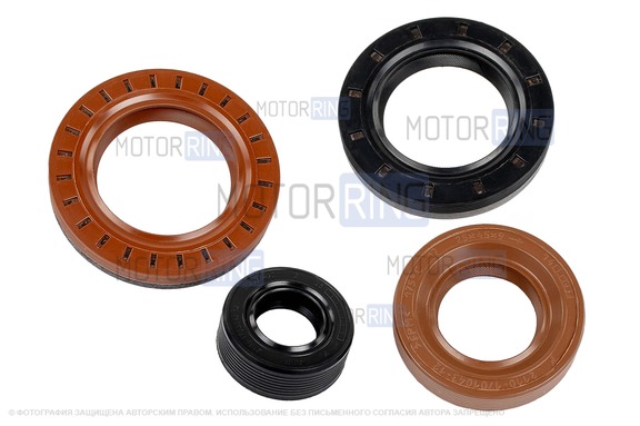 Комплект сальников КПП CS20 Original Plus (ремкомплект) для ВАЗ 2108-21099, 2110-2112, 2113-2115, Лада Гранта, Калина, Приора