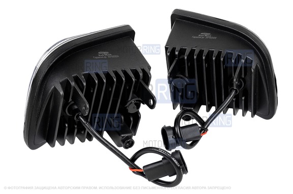 Диодные ПТФ Sal-Man 50W 4600lux для Шевроле Лачетти 2004-2013 г.в. седан, универсал