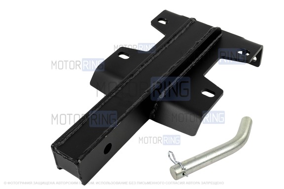 Площадка N-Parts под лебедку в квадрат 50х50 для Лада 4х4, Нива Легенд