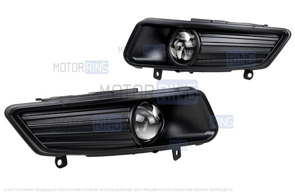 Диодные ПТФ Sal-Man 60W 13000lux для Volkswagen Polo 5 с 2015 г.в.
