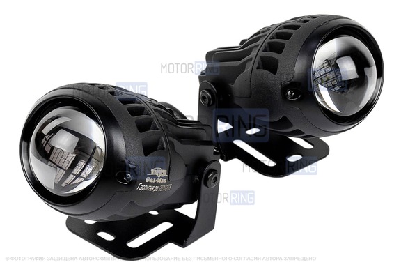 Диодные ПТФ Sal-Man 60W 13000lux для Газ Волга 3110