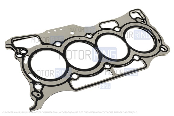 Прокладка ГБЦ BYSUN PARTS двигателя Н4М (HR16DE) для Лада Икс Рей, Веста, Renault Logan 2, Duster, Kaptur, Arkana