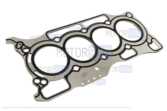 Прокладка ГБЦ BYSUN PARTS двигателя Н4М (HR16DE) для Лада Икс Рей, Веста, Renault Logan 2, Duster, Kaptur, Arkana