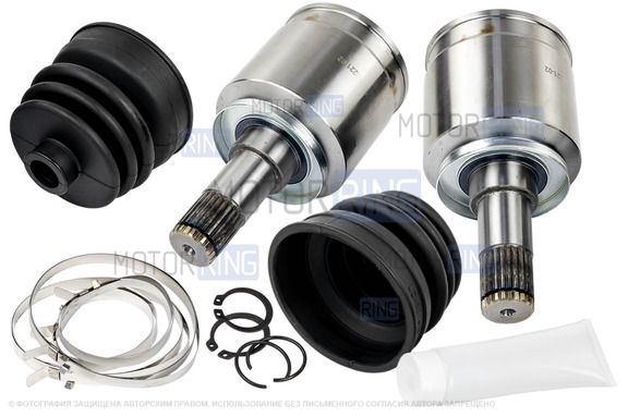 ШРУСы внутренние трипоидные BESTAUTO 2шт для ВАЗ 2108-21099, 2110-2112, 2113-2115, Лада Калина, Калина 2, Приора, Гранта, Гранта FL, Датсун