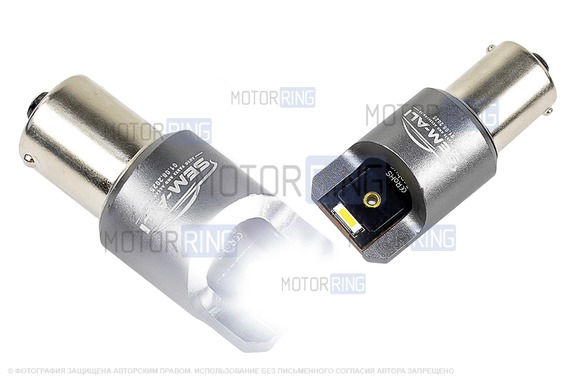 Светодиодные лампы габаритов SEM-ALI 1156 (10w) с обманкой