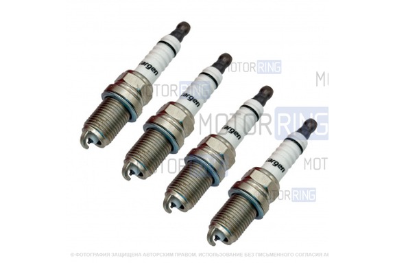Свечи зажигания CARGEN SP21CR серии Platinum U для Chevrolet, Geely, Hyundai, Kia, Mazda, Mitsubishi, Nissan, Opel, Subaru, Suzuki, Toyota, Volkswagen