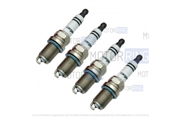 Свечи зажигания CARGEN SP22CR серии Iridium U для Chevrolet, Kia, Mercedes-Benz, Mitsubishi, Nissan, Opel, Skoda, SsangYong, Toyota, UAZ, Volkswagen