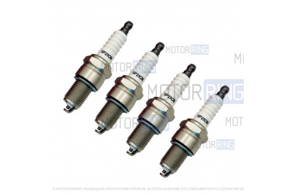 Свечи зажигания CARGEN SP28CR серии Copper U для Лада, ГАЗ, Chevrolet, Daewoo, Great Wall, JAC, Opel, Toyota, Volkswagen, ZAZ